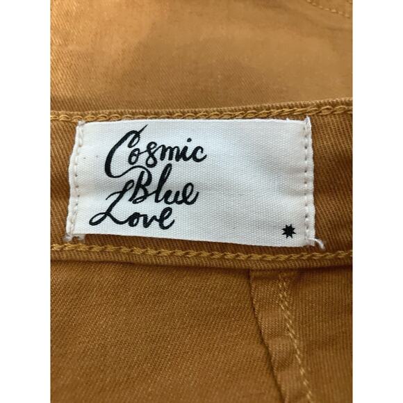 Cosmic Blue Love Women's size 32T Yellowstone Straight Leg Cropped Jeans NWT - Picture 6 of 8